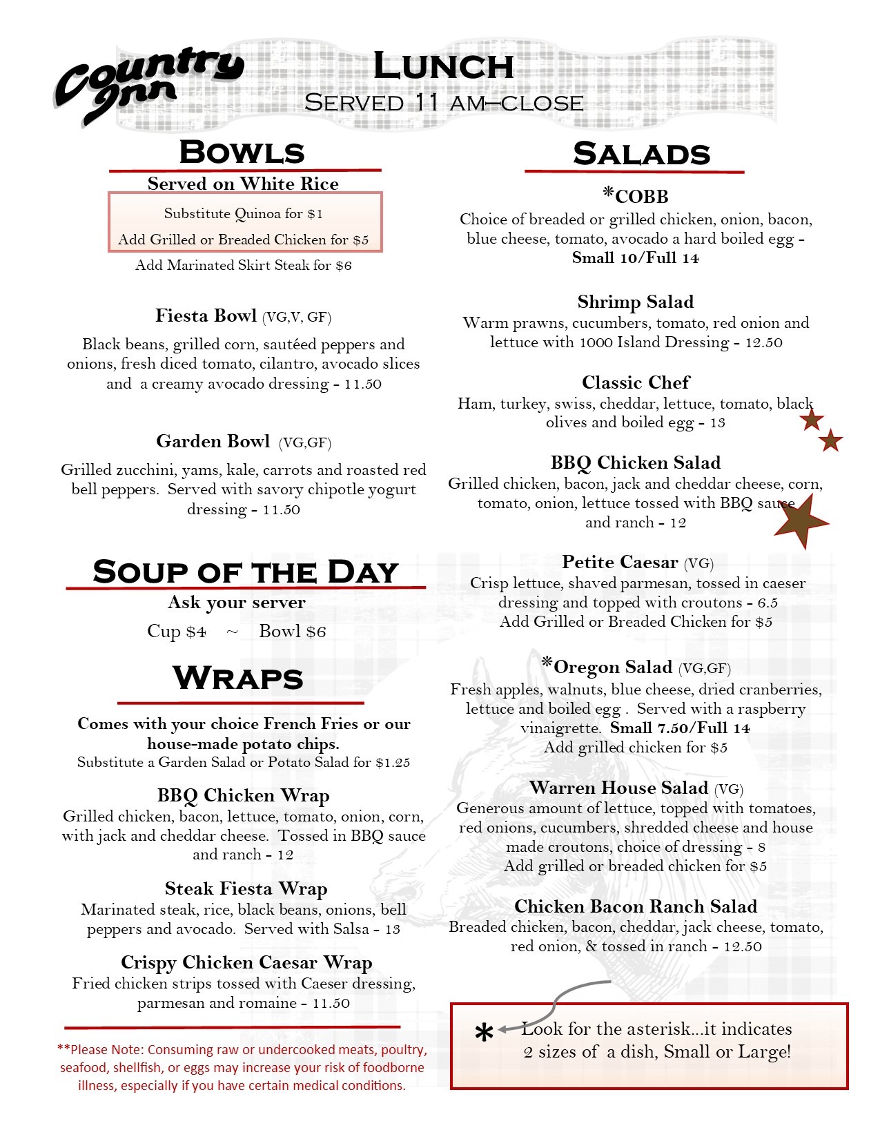 Warren Theater Broken Arrow Menu - nuznzr3