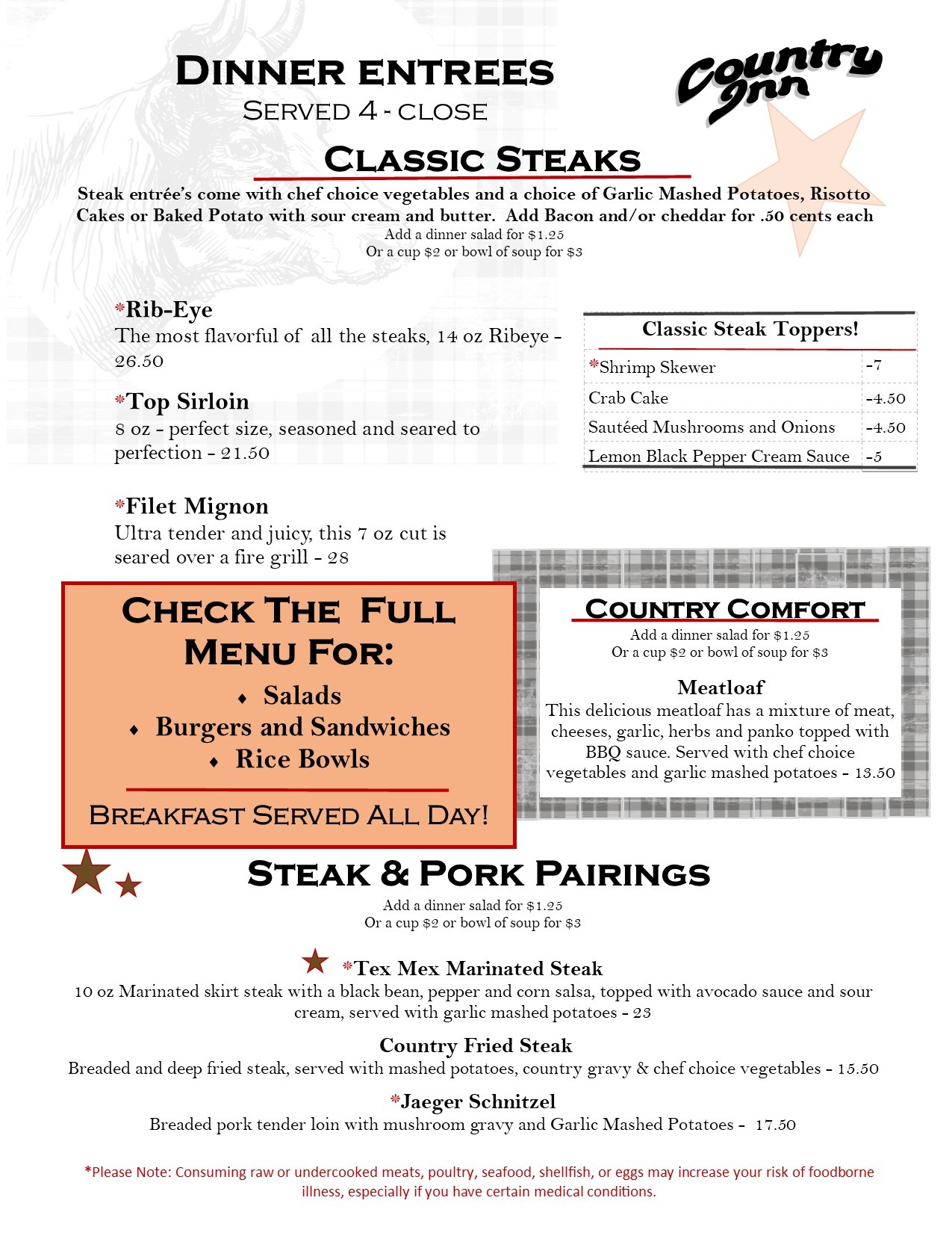 Warren Theater Broken Arrow Menu - lik33zt